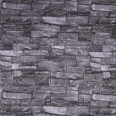 3D Duvar Paneli – Gri Taş Desen