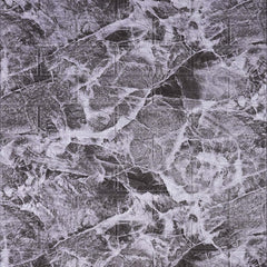 3D Duvar Paneli – Siyah Gri Mermer Desen - 77x70 cm