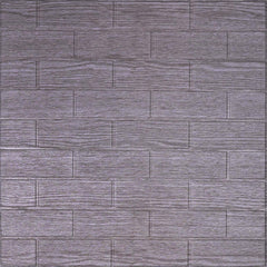 3D Duvar Paneli – Gri Ahşap Desen