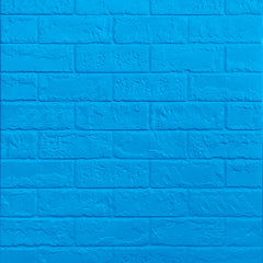 Aqua Brick 3D Duvar Paneli – Mavi - 70x70 cm
