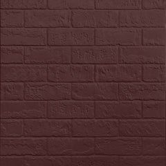 Aqua Brick 3D Duvar Paneli – Kahverengi - 70x70 cm
