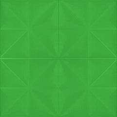 Aqua Diamond 3D Duvar Paneli – Yeşil - 70x70 cm