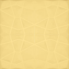 3D Wall Panel - Prism Yellow Geometric