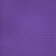 3D Wall Panel – Geometric Line Pattern Purple - 70x70 cm