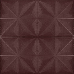 Aqua Diamond 3D Duvar Paneli – Kahverengi - 70x70 cm