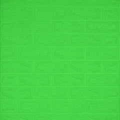 3D Duvar Paneli – Yeşil Tuğla Desen