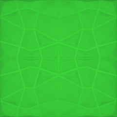 3D Wall Panel - Prism Green Geometric
