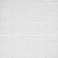 3D Duvar Paneli – Sarı Klasik Tuğla Desen - 77x70 cm