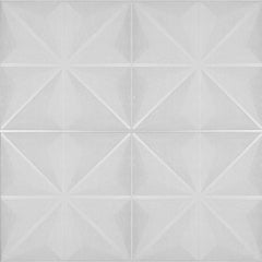 Aqua Diamond Frost 3D Duvar Paneli – Buz Beyazı - 70x70 cm