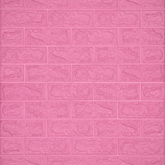 3D Duvar Paneli – Pembe Tuğla Desen